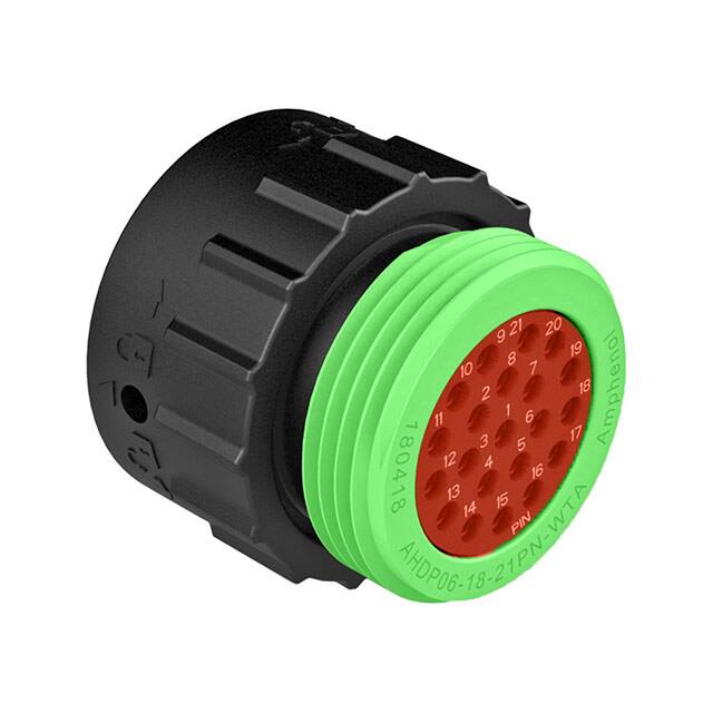 AHDP06-18-21PN-WTA Amphenol Sine Systems Corp  Carcasas de conectores circulares